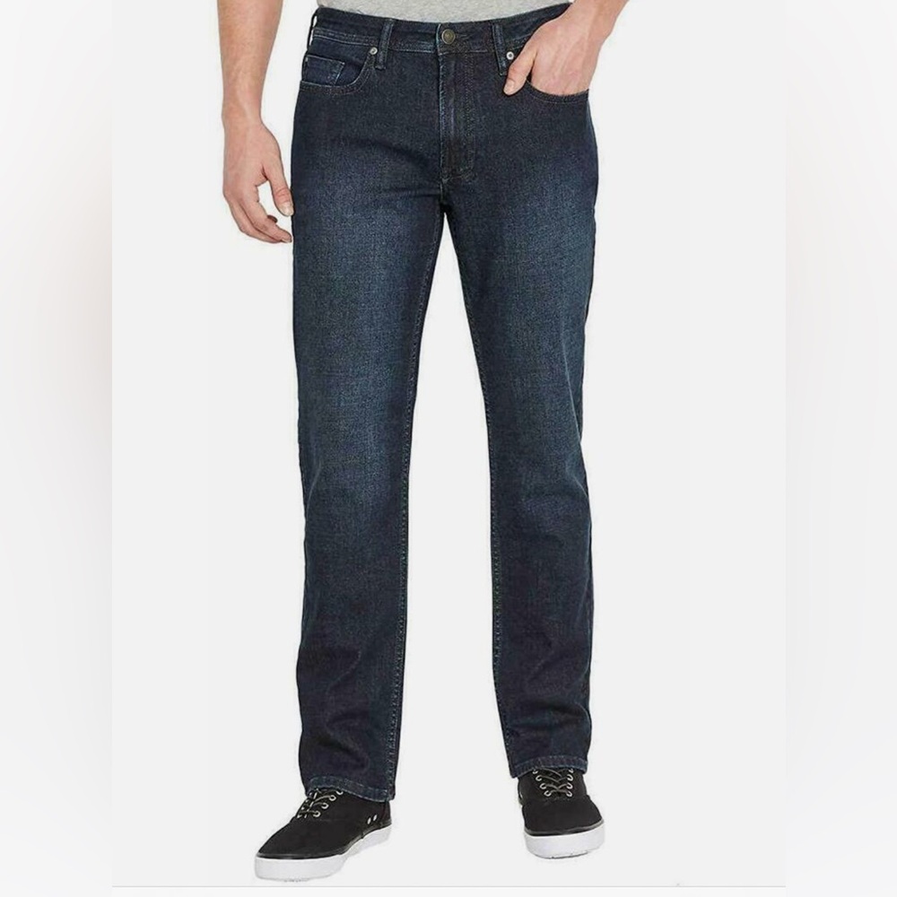 Buffalo David Bitton Jackson-X Straight Stretch Jeans.